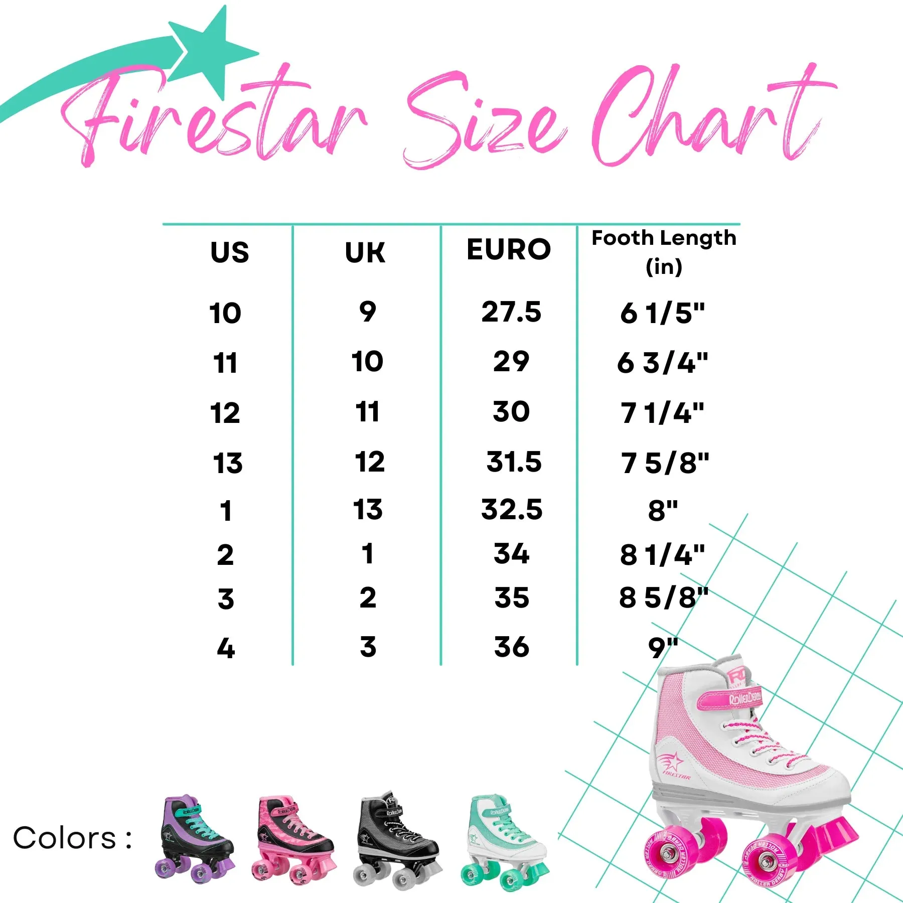 Roller Derby FireStar Junior Skate