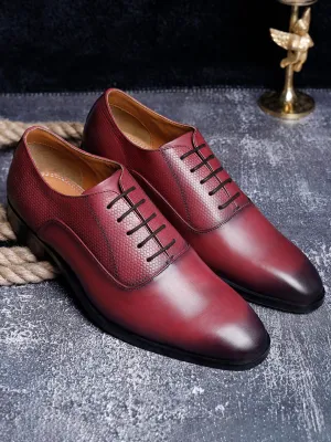 Rosewood Handmade Premium Italian Leather Derby Shoes