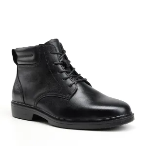 RV4102 Men's 6" Soft Toe Oxford Boots Lace up Black color Business Wedding Party Shoes