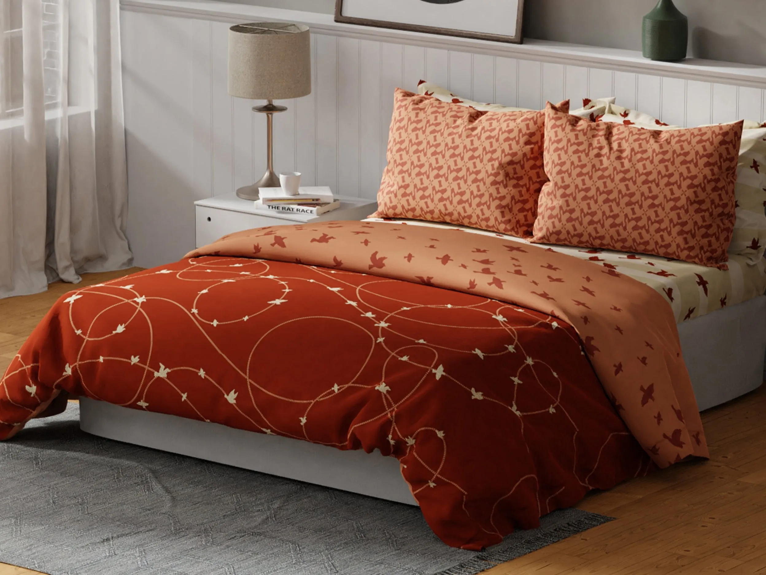 Safari Cotton All Season Reversible Double Comforter