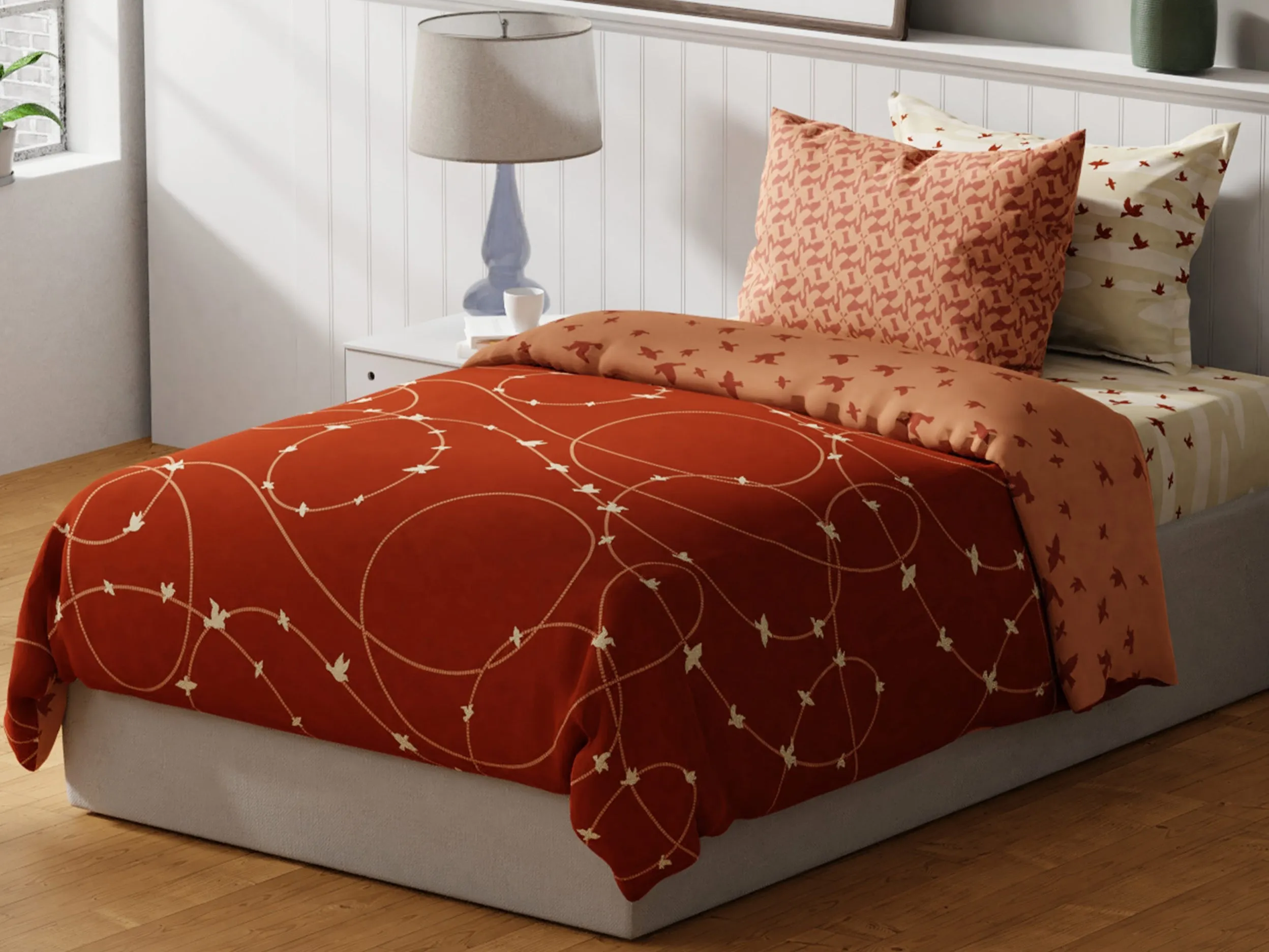 Safari Cotton All Season Reversible Single Comforter