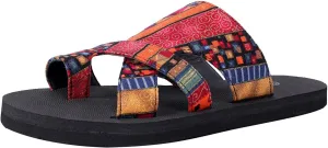 Sandals for Women 2025 Dressy Leopard Printed Flat Slippers Foam Sole Orthopedic Shoes Light-Weight For Beach Travel