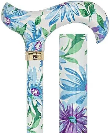 Scratch & Dent Heavenly Gardens Designer Derby Adjustable Cane V1676