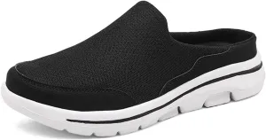 Slip On Clogs for Women Men Breathable Summer Orthotic Walking Slippers Casual Slip on Mesh Loafer Sneakers Lightweight Open Back Shoes Comfort Walking Sandal