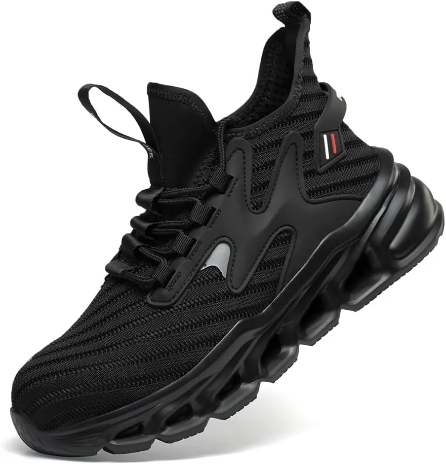 Steel Toe Work Shoes for Men Women Lightweight Comfortable Industrial & Construction Safety Boots