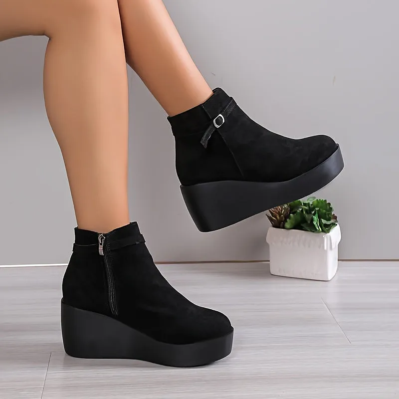 Stylish and comfy zipup ankle boots for women