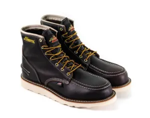 Thorogood 6" Briar Steel Moc Toe Waterproof Lace Up Wedge Work Boots 804-3600