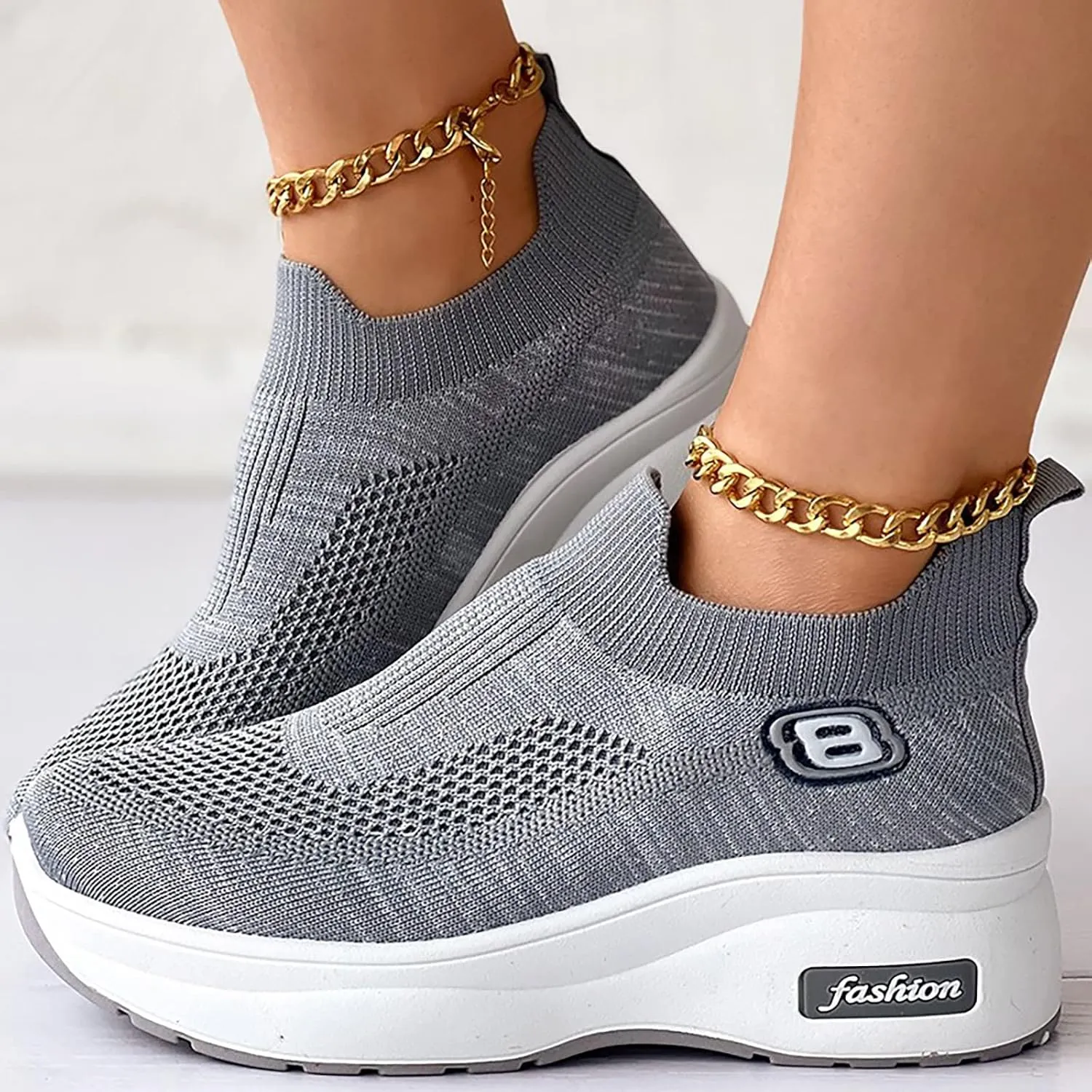 Walking Shoes Women Zapatillas De Tacon para Mujer Elegantes Canvas Shoes for Women Men High Top Lace Up Sneakers Women's Sneakers Size 8 Slip On Women Walking Shoes Sock Sneakers Mesh Slip On Air