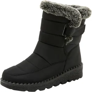 Waterproof Snow Boots for Women Womens Size 8.5 Snow Boot Winter Boots Waterproof Snow Fur Boots Heels for Women Winter Botas De Frio Para Mujer Elegantes Largas