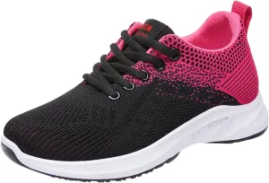 White Sneakers for Women Wide Feet Womens Running Shoes Size 9.5 White Womens Casual Shoes Tennis Shoes Womens Walking Wine Red Women's Hiking Shoes