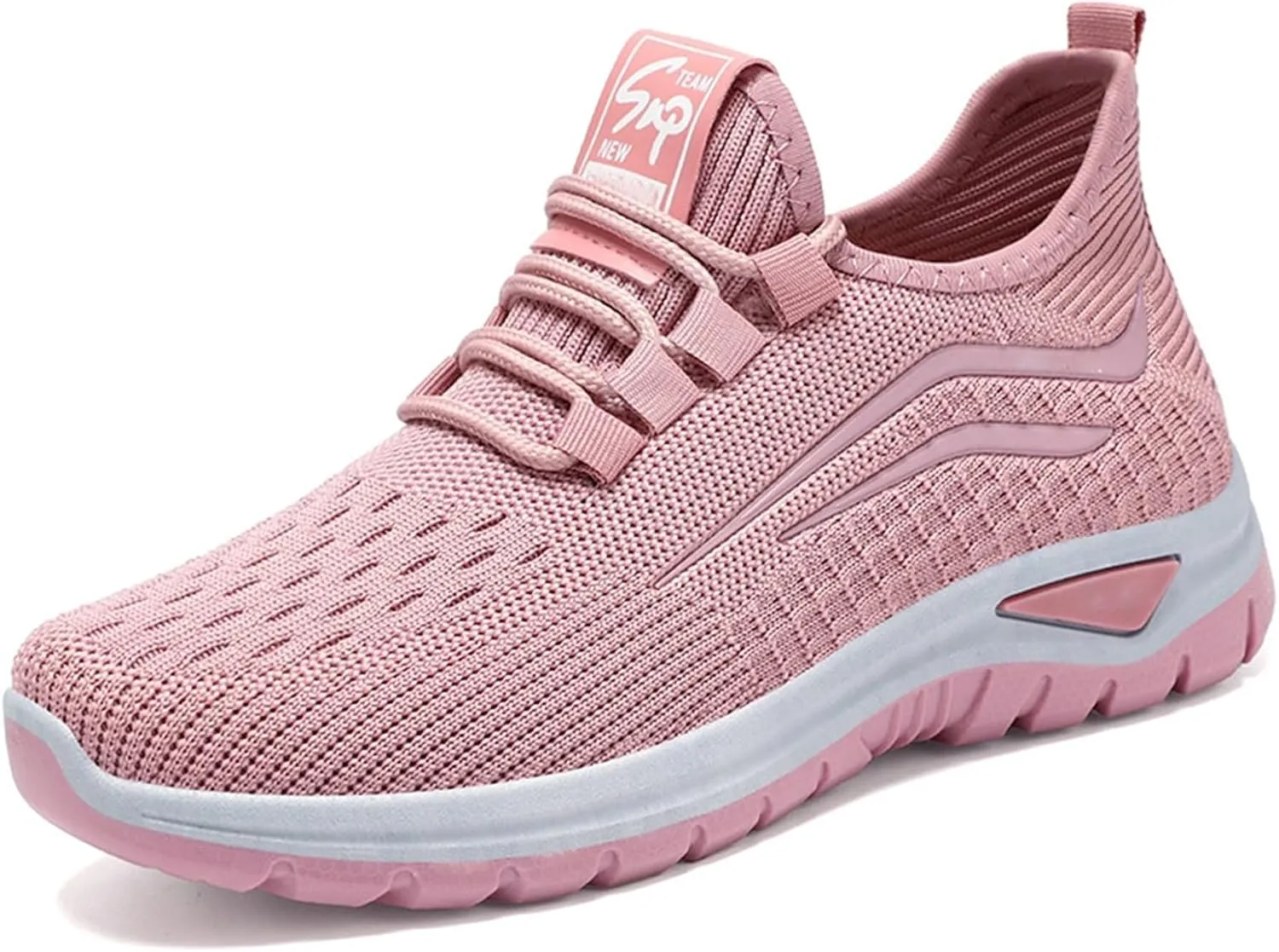 Women's Breathable Mesh Sneakers Slip-on Walking Shoes Orthopedic Support Athletic Running Casual Comfort