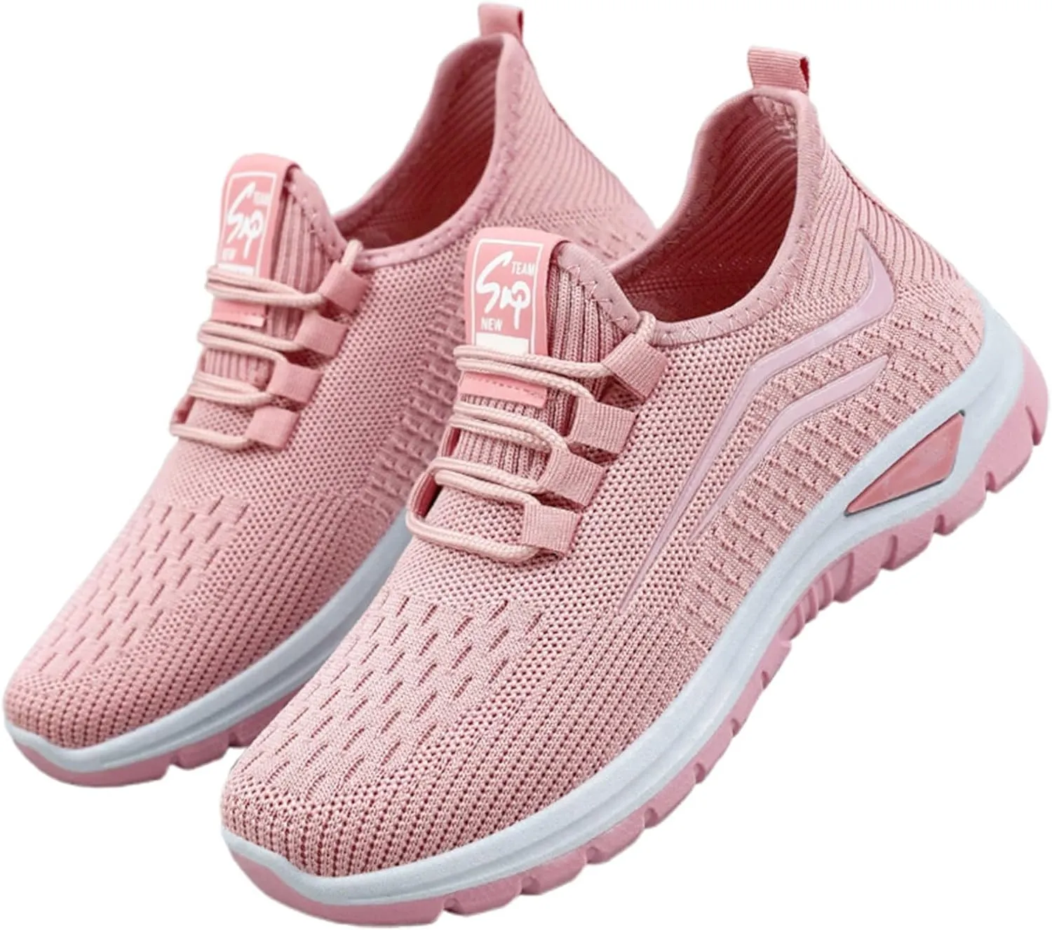 Women's Breathable Mesh Sneakers Slip-on Walking Shoes Orthopedic Support Athletic Running Casual Comfort