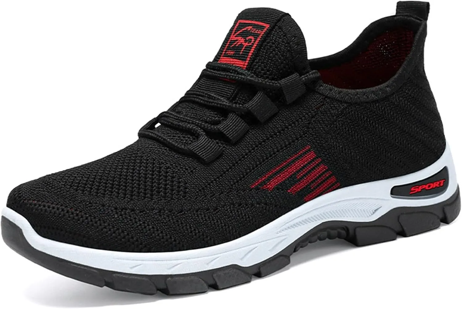 Women's Breathable Slip On Sneakers Comfortable Platform Walking Shoes for Gym Running Outdoor Athletic Everyday