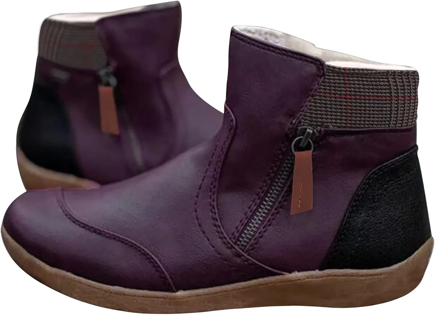 Women's Snow Boots Waterproof Insulated Size 9 Womens Restaurant Non Slip Work Boots for Winter Winter White Booties for Women Waterproof Comfortable Walking Boots Women Boots for Women Winter Hiking
