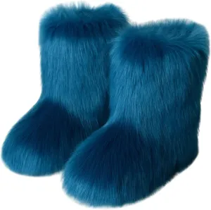 Womens Winter Snow Boots Wide Width Women Snow Boots Tall Women Winter Boots Slip on 8.5 Winter Dress Boots for Women Low Heel Botas Para Trabajo De Invierno Mujeres